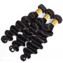 100% Virgin Human Hair Wefts Sew in Bundles 3pcs Bundles