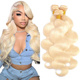 613 Hair Bundles 100% Human Virgin Hair 3pcs