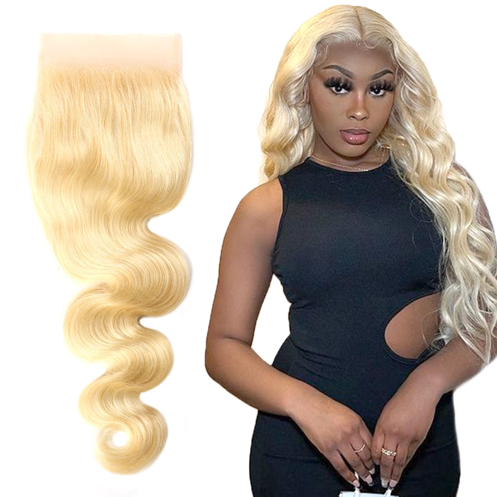 613 Vrigin 5X5 Transparent Lace Closure