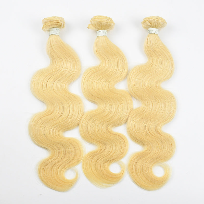 613 Raw Hair Bundles 100% Human Hair 3pcs