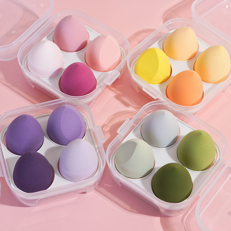 Gift For My Customer 4pcs Makeup Blender Cosmetic Puff for Women